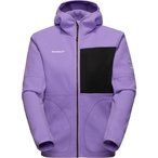 Mammut Tamaro ML   Damen  Fleecejacke lila Größe M Trekking  Elastisch