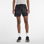 New Balance RC Printed 5" Herren Laufshorts ( Anthrazit XXL Größe,)