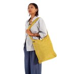 TICKET TO THE MOON Eco Bag Medium Premium - Einkaufstasche sparkling gold