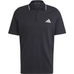 ADIDAS Herren Polo Essentials Small Logo Piqué, Größe XL in Schwarz