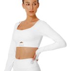YEAZ Damen Shirt HORIZON, Größe S in Braun