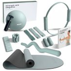 NEOLYMP Pilates Set für Zuhause Inkl. Geschenkverpackung & E-Book, Größe Pro 