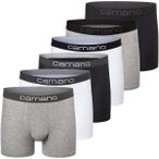 CAMANO Camano Herren Boxershorts, 6er Pack - Comfort BCI Cotton, Unterhosen, Str