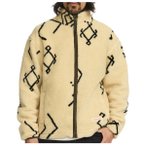Revolution - Printed Teddy Jacket - Fleecejacke Gr XL beige