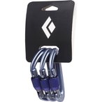 Black Diamond Liteforge Screwgate Karabiner 3er Pack  Karabiner grau Größe One