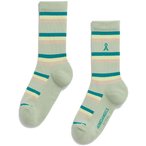 Armedangels Stripe   Freizeitsocken gruen Größe 43  Lifestyle  Hautfreundlich