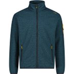 CMP Herren Strick Fleece Jacke (Größe 3XL, blau)