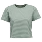 Black Diamond - Women's BD Stripe Crop S/S Tee - T-Shirt Gr M grau