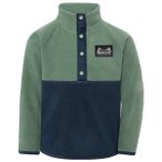 Didriksons - Kid's Monte Half Button - Fleecepullover Gr 80 blau