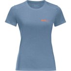JACK WOLFSKIN Damen Shirt VONNAN S/S T W, Größe XXL in Blau
