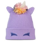 Buff - Kid's Knitted Beanie Fun - Mütze Gr One Size lila