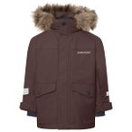 Didriksons - Kid's Bjärven Parka - Parka Gr 80 braun