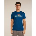 ICEBREAKER Herren T-Shirts/Tanks ku.Arm He/Uni Merino 150 Tech Lite SS Tee Trans