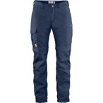 Fjällräven Karla Pro Zip-Off Hose Damen  Zip-Hosen blau Größe L Camping  Hau