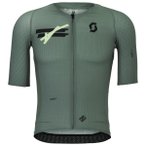 Scott - Jersey Ultd Aero S/S - Radtrikot Gr XXL oliv