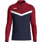 JAKO Herren Pullover Ziptop Iconic, Größe M in Schwarz