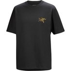 Arc'teryx Kragg Cotton Logo  Herren  T-Shirts schwarz Größe M Bouldern  Hautfr