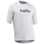 Northwave - Bomb Hello Goodbye Jersey Long Sleeve - Radtrikot Gr XXL grau/weiß