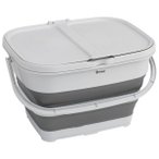 Outwell - Collaps RecycleIt Bucket - Essensaufbewahrung Gr 45,5 x 34 x 28 cm gra