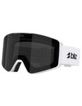 Bliz - Skibrille - G001 Matte White Smoke  aus Wolle - Weiß