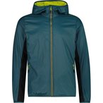 CMP Hybrid   Herren  Fleecejacke tuerkis Größe XL Trekking  Elastisch