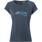 VAUDE Damen Shirt Wo Tekoa T-Shirt II, Größe 40 in Blau