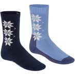 Kari Traa KT Wool 2er Pack  Damen  Freizeitsocken blau Größe 39  Lifestyle  Ha