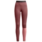 Ortovox - Women's 185 Rock'N'Wool Long Pants - Merinounterwäsche Gr S rot