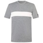 super.natural - Montana Brush Tee - Merinoshirt Gr L grau