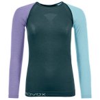 Ortovox - Women's 120 Comp Light Long Sleeve - Merinounterwäsche Gr L blau
