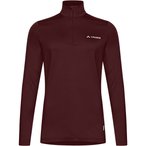 Vaude Livigno Half Zip II  Damen  Pullover braun Größe XXS Trekking  Atmungsak
