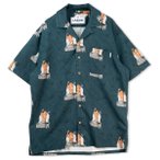 LAKOR - Save The Mermaids Short Sleeve Shirt - Hemd Gr S blau