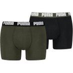 PUMA Herren Boxershorts, 2er Pack -  Everyday Basic Boxers 2P, Cotton Stretch, e