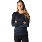 Fusion Technical Merino 150 Damen Laufshirt ( Dunkelblau L)