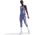 NIKE Damen Tights 7/8 Tempo Swoosh Run, Größe S in Blau