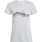 McKINLEY Damen Shirt Da.-T-Shirt Shay II W, Größe 46 in Grau