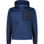 CMP Zip   Herren  Softshelljacke blau Größe L Trekking  Windabweisend Wasserab