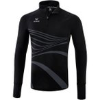 ERIMA Herren Rollkragen RACING longsleeve function, Größe L in Schwarz