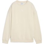 PUMA Damen Sweatshirt ESS Oversized Crew FL, Größe S in Pink