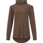 Eivy Icecold Wool Gaiter Rib  Damen  Langarm Unterhemden braun Größe S Trekkin