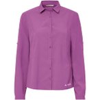 VAUDE Damen Bluse Wo Rosemoor LS Shirt IV, Größe 46 in Lila