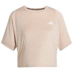 adidas - Women's Adi365 Soft Touch Tee - Laufshirt Gr M beige