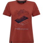 Salewa X-Alps  Damen  T-Shirts rot Größe S Trekking  Hautfreundlich Lyocell (T