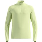 ODLO Herren Midlayer 1/2 zip ESSENTIAL CER, Größe M in Grün