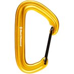 Black Diamond LiteWire Schnappkarabiner, yellow