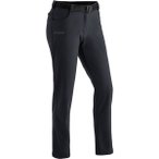 MAIER SPORTS Damen Hose Perlit W, Größe 34 in Schwarz