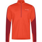 Vaude Livigno Half Zip II  Herren  Pullover rot Größe S Trekking  Atmungsaktiv