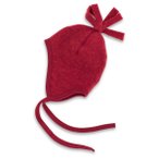 Engel - Baby Mütze Wollfleece - Mütze Gr 86/92 rot