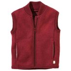 disana - Kid's Walk-Weste - Merinoweste Gr 110/116 rot