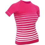 F-lite Ultralight 70 T-Shirt Woman pink/white stripes/L (42-44)